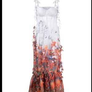 Elegant Floral Maxi Dress